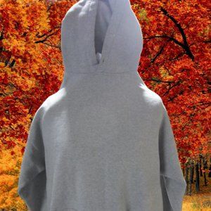 *SOLD* Simple Grey Pullover Hoodie Sweatshirt